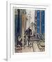 Untitled (Old Man and Stairs)-William Collier-Framed Collectable Print