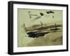 Untitled, Or: Evocation of an Island, 1870-Victor Hugo-Framed Giclee Print