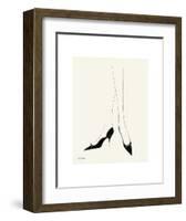 Untitled (Pair of Legs in High Heels), c. 1958-Andy Warhol-Framed Art Print