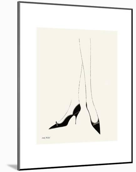 Untitled (Pair of Legs in High Heels), c. 1958-Andy Warhol-Mounted Art Print