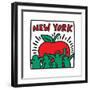 Untitled Pop Art - New York-Keith Haring-Framed Premium Giclee Print