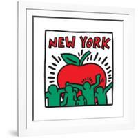 Untitled Pop Art - New York-Keith Haring-Framed Giclee Print