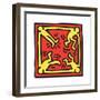 Untitled Pop Art-Keith Haring-Framed Premium Giclee Print