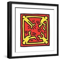 Untitled Pop Art-Keith Haring-Framed Premium Giclee Print