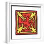 Untitled Pop Art-Keith Haring-Framed Premium Giclee Print