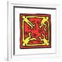 Untitled Pop Art-Keith Haring-Framed Giclee Print