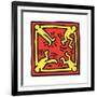 Untitled Pop Art-Keith Haring-Framed Giclee Print