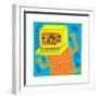 Untitled Pop Art-Keith Haring-Framed Giclee Print