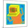 Untitled Pop Art-Keith Haring-Mounted Giclee Print