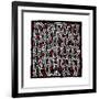 Untitled Pop Art-Keith Haring-Framed Giclee Print