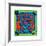 Untitled Pop Art-Keith Haring-Framed Giclee Print