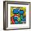 Untitled Pop Art-Keith Haring-Framed Premium Giclee Print