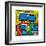 Untitled Pop Art-Keith Haring-Framed Premium Giclee Print