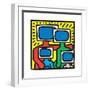 Untitled Pop Art-Keith Haring-Framed Premium Giclee Print