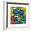 Untitled Pop Art-Keith Haring-Framed Giclee Print