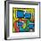 Untitled Pop Art-Keith Haring-Framed Giclee Print