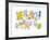 Untitled Pop Art-Keith Haring-Framed Giclee Print