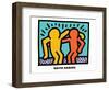 Untitled Pop Art-Keith Haring-Framed Premium Giclee Print