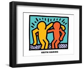 Untitled Pop Art-Keith Haring-Framed Premium Giclee Print