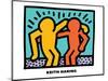 Untitled Pop Art-Keith Haring-Mounted Premium Giclee Print