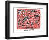 Untitled Pop Art-Keith Haring-Framed Premium Giclee Print