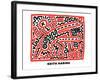 Untitled Pop Art-Keith Haring-Framed Giclee Print