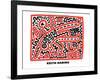 Untitled Pop Art-Keith Haring-Framed Giclee Print