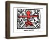 Untitled Pop Art-Keith Haring-Framed Premium Giclee Print