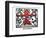 Untitled Pop Art-Keith Haring-Framed Giclee Print