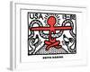 Untitled Pop Art-Keith Haring-Framed Giclee Print