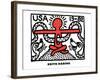 Untitled Pop Art-Keith Haring-Framed Giclee Print