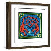 Untitled Pop Art-Keith Haring-Framed Giclee Print