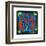 Untitled Pop Art-Keith Haring-Framed Giclee Print