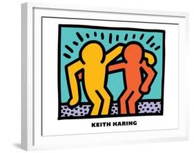 Untitled Pop Art-Keith Haring-Framed Giclee Print