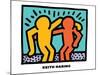 Untitled Pop Art-Keith Haring-Mounted Giclee Print