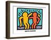 Untitled Pop Art-Keith Haring-Framed Giclee Print