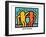 Untitled Pop Art-Keith Haring-Framed Giclee Print