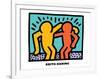 Untitled Pop Art-Keith Haring-Framed Giclee Print