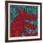 Untitled Pop Art-Keith Haring-Framed Giclee Print