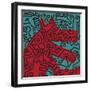 Untitled Pop Art-Keith Haring-Framed Giclee Print