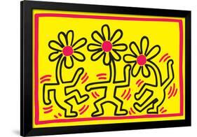 Untitled Pop Art-Keith Haring-Framed Premium Giclee Print