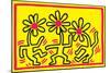 Untitled Pop Art-Keith Haring-Mounted Giclee Print