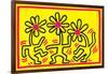 Untitled Pop Art-Keith Haring-Framed Giclee Print