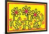 Untitled Pop Art-Keith Haring-Framed Giclee Print