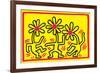 Untitled Pop Art-Keith Haring-Framed Giclee Print