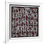 Untitled Pop Art-Keith Haring-Framed Giclee Print