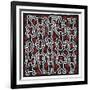 Untitled Pop Art-Keith Haring-Framed Giclee Print