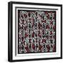 Untitled Pop Art-Keith Haring-Framed Giclee Print