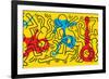 Untitled Pop Art-Keith Haring-Framed Giclee Print