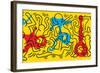 Untitled Pop Art-Keith Haring-Framed Premium Giclee Print